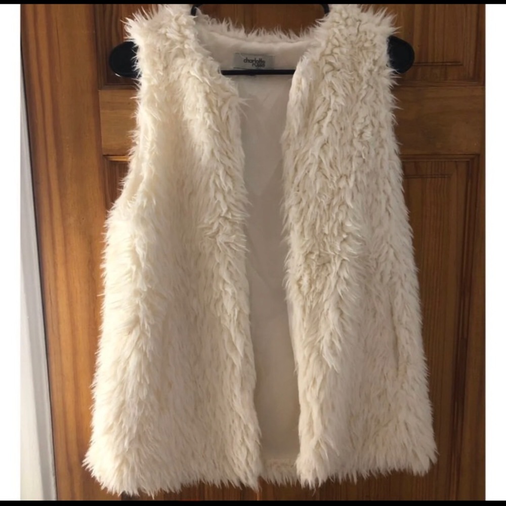 New Charlotte Russe Faux Fur Vest!